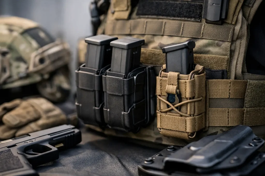 Guide für Pistol Mag Pouches im Loadout