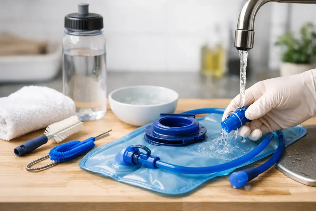 Trinksystem hygienisch reinigen - Anleitung