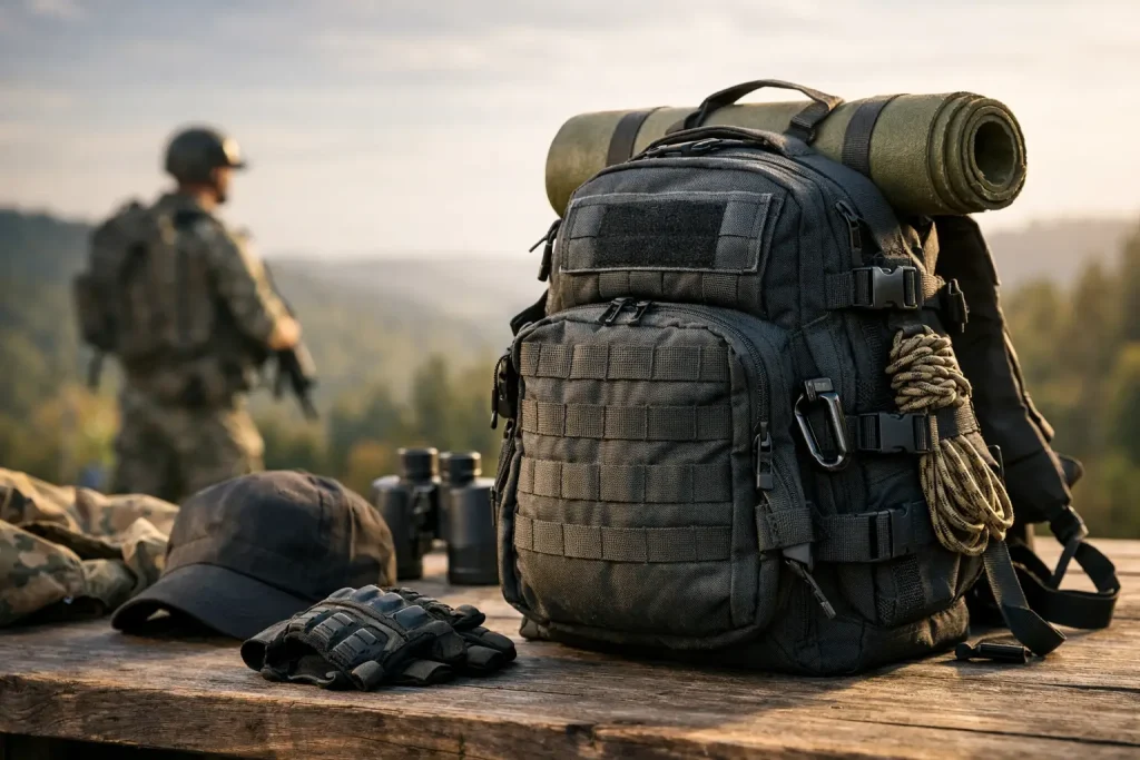 Taktischer Rucksack 24h richtig wählen