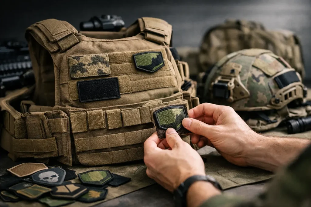 Patches taktisch anbringen für klare Loadouts