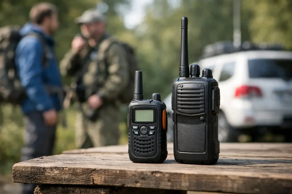 Welche Funkgeräte sind PMR kompatibel im Einsatz?