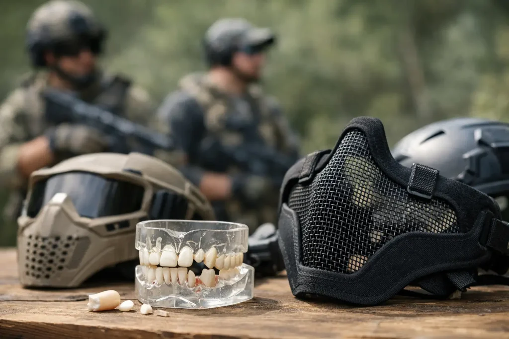 Welche Maske schützt Airsoft-Zähne wirklich?